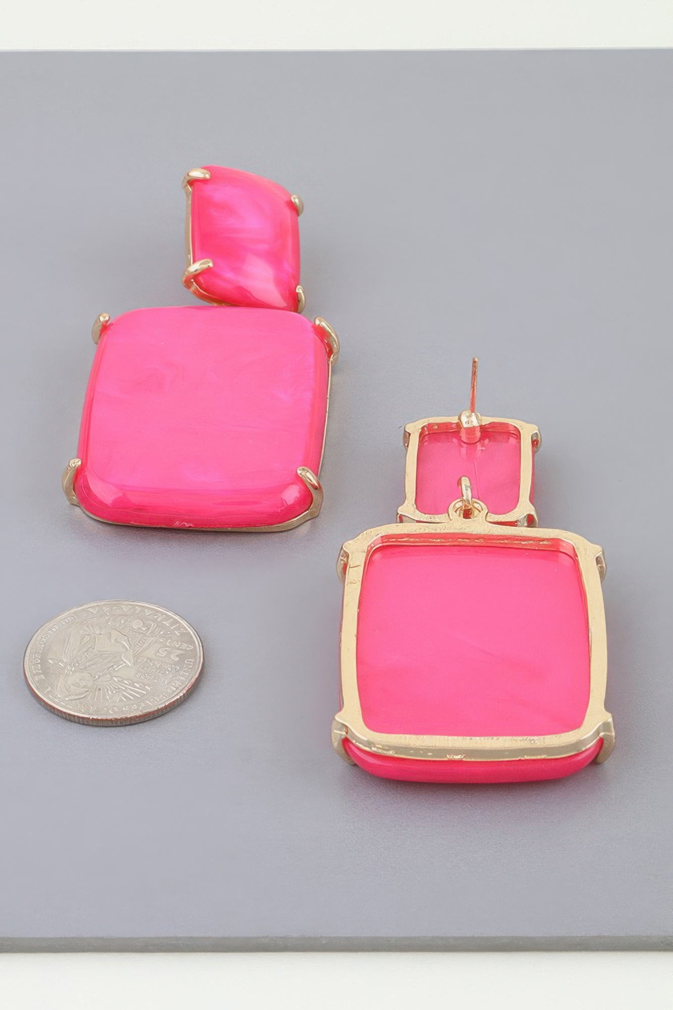 Modern plate fashion drop earrings- id.wh2252670
